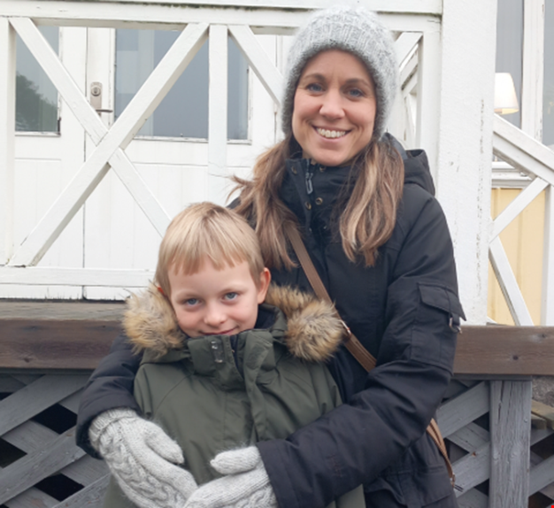 Emma och Sam på Ågrenska