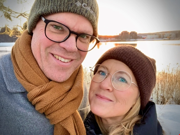 Daniel och Miriam Åkerblad.