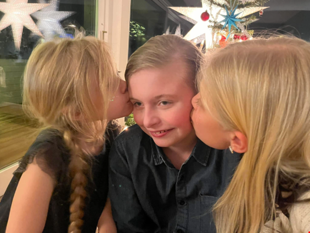 Idde, Elton och Noomi.